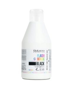 Masca de colorare pentru ingrijire culoare cu aplicare directa Flash Mask Black 300 ml.
