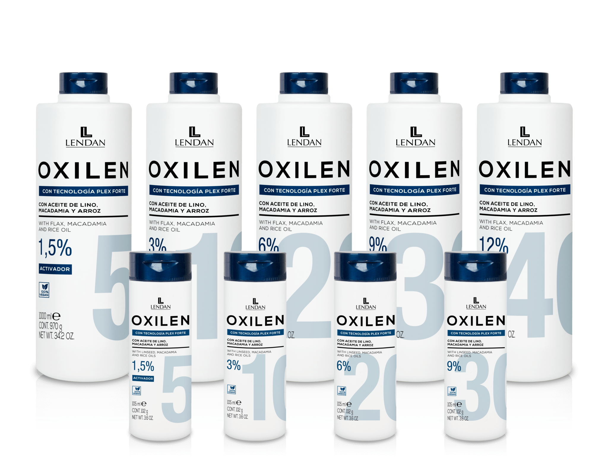 Oxidant crema cu propietati foarte hidratante penyru cuticula firului de par Oxilen Color Plex 1000ML